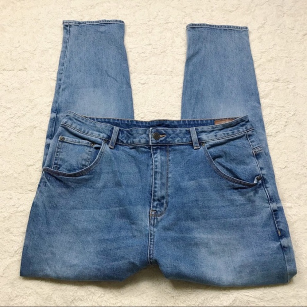 ASOS Mid Wash Blue Skinny Jeans 36x32